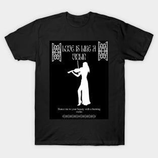 Dance me to ende of love dark T-Shirt